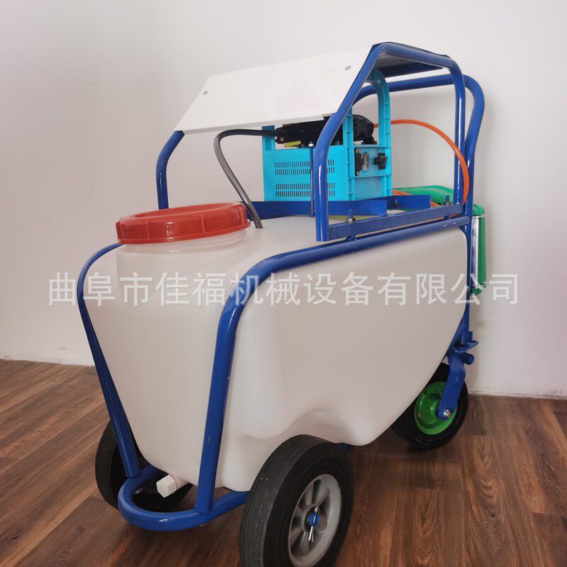 手推式电动打药机喷雾器自动回管养殖场消毒机零售