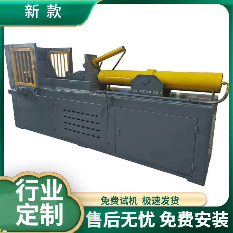 1200型废旧轮胎抽丝机报废汽车轮胎钢丝胎取丝设备自动化操作