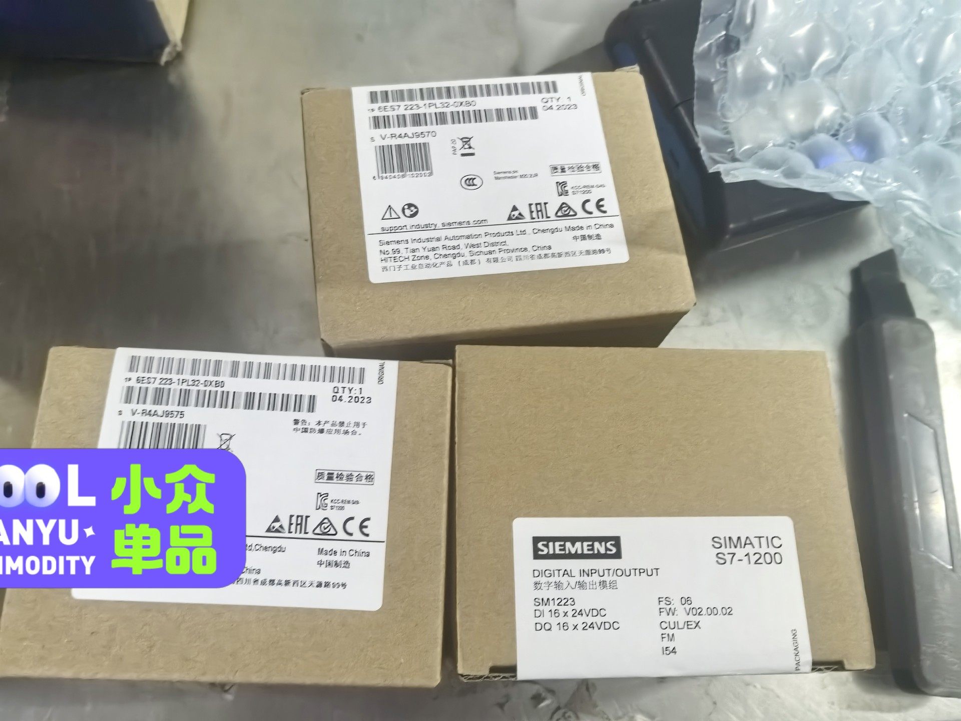 6ES7223-1PL32-0XB0，全新