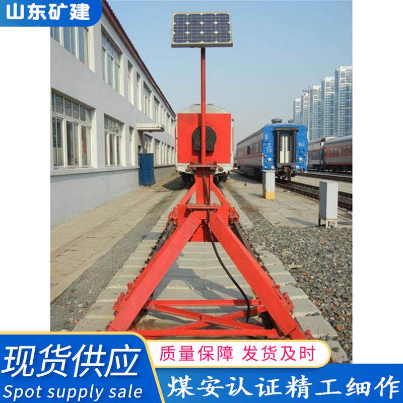 现货销售太阳能车挡 铁路轨道警示灯满电后可连续工作 太阳能车挡