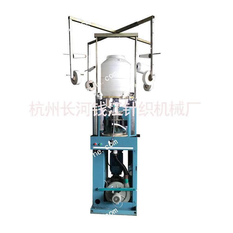 韩式高弹力斜纹发圈机QJF-FQ-110皮筋机橡皮筋生产机器厂家供应