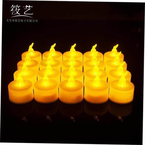 Tea wax led candle lights for Halloween decorations 万圣装饰