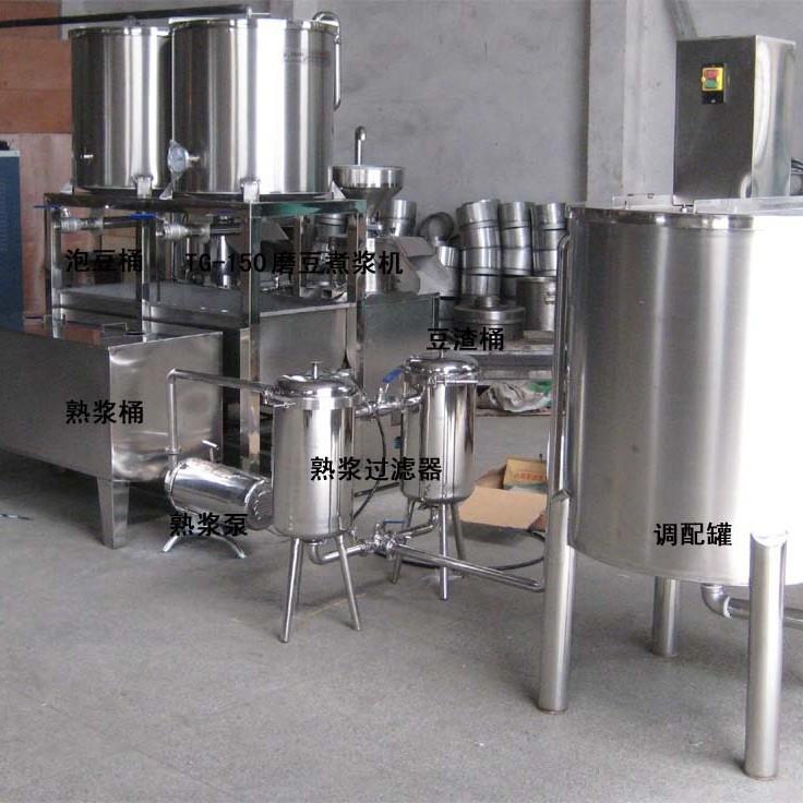 厂家供应豆浆设备袋装新鲜豆浆全套设备豆制品机器