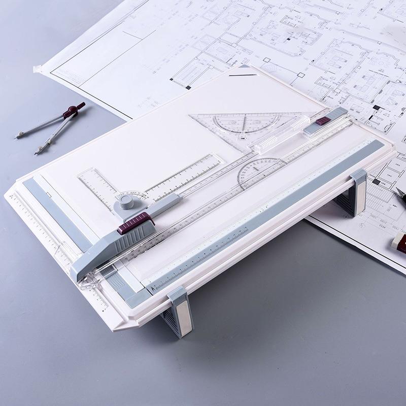 A3绘图板带刻度建筑机械画图板学生土木工程专用手工绘图板