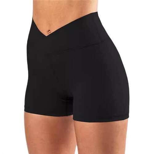 Yoga fitness plus size leggings cross waist women's