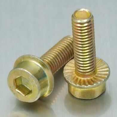 生产DIN251内六角法兰面螺栓M5~M10厂家直销8.8级内六角带垫螺丝