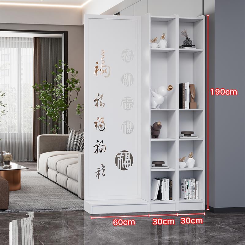 高档中屏风隔客厅简进门入户正对门间隔约现代卫生间断式置物遮挡