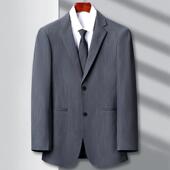 西青g5560服外套男士 提花格单排休两粒扣小西 春中年商纹务闲正装