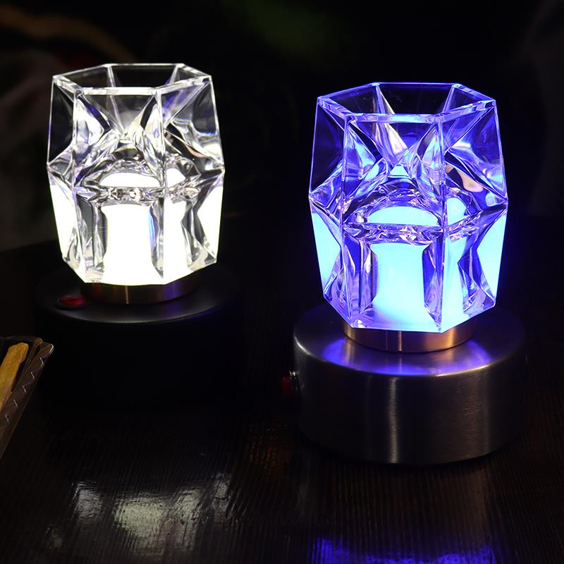 K8led充电酒吧台灯创意装饰桌面小夜灯气氛灯清吧氛围灯服务灯桌