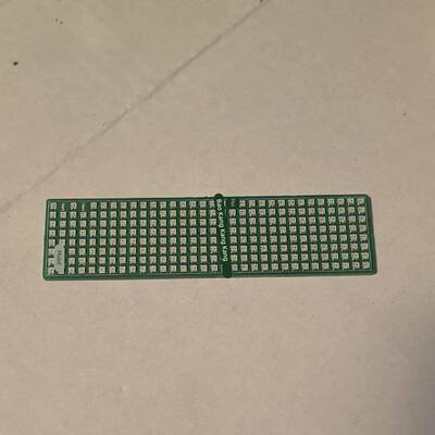 幻彩WS2812灯板 8*32灯 0807幻彩灯珠 迷你灯板 可拼接 电子DIY
