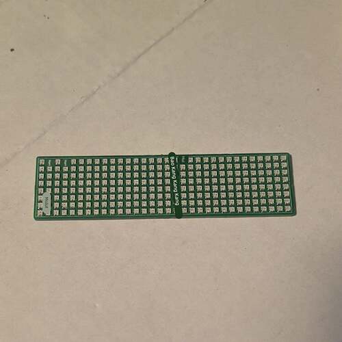 幻彩WS2812灯板 8*32灯 0807幻彩灯珠 迷你灯板 可拼接 电子DIY