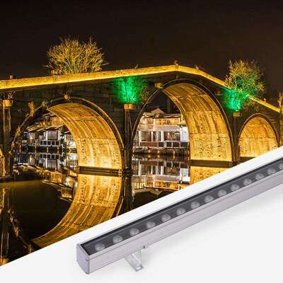 LED洗墙灯外控七彩RBG墙户外外防水WWW梁婚庆洗GY-40*48墙厂桥家