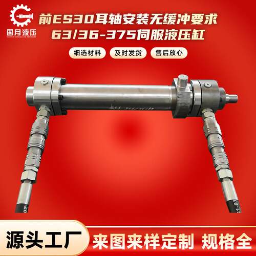 前ES30耳轴安装无缓冲要求63/36--375伺服液压缸力士樂液壓油缸