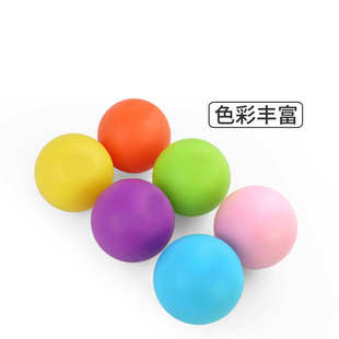 厂家直供硅胶瑜伽球腿部肌肉腰部足底筋膜球肩颈脸部按摩球瑜伽用
