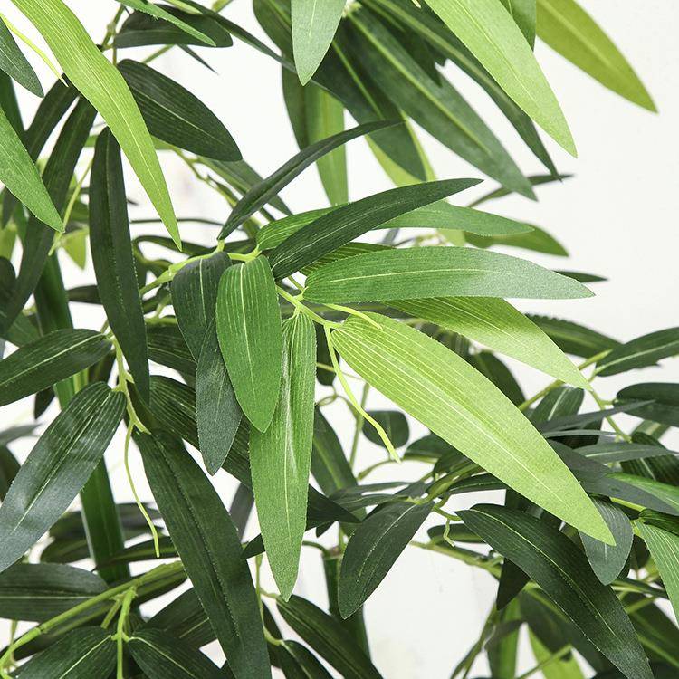 物简约风假竹子厅大型仿真植盆栽客摆落1.5米6杆地室内橱窗件装饰
