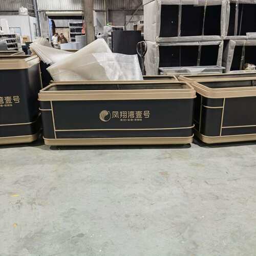 铁艺花槽组合围栏商业街景区售楼部室外景观花盆池户外不锈钢花箱