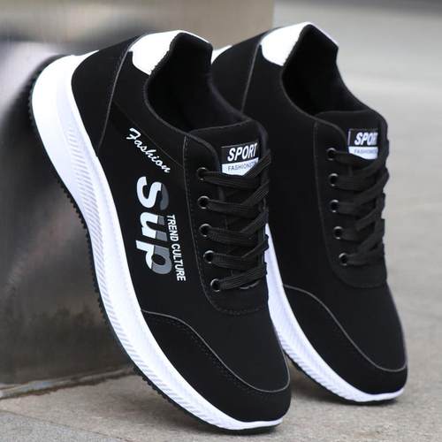 正品冬季2020新款加绒加厚保棉暖鞋男黑皮面防水色休闲潮运动鞋防