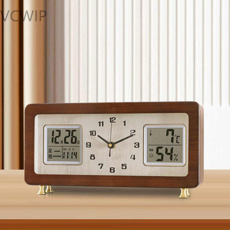 【手工打磨抛光】2024新款座钟摆件静音台式桌面简约时尚钟表lzF,家居饰品,台钟/闹钟,淘宝优惠券,粉丝福利购,淘宝优惠卷