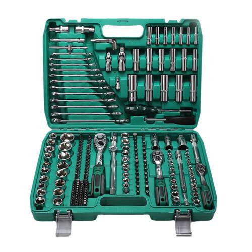 厂家216件套机修组套工具铬钒钢汽车维修工具套装五金套筒扳手