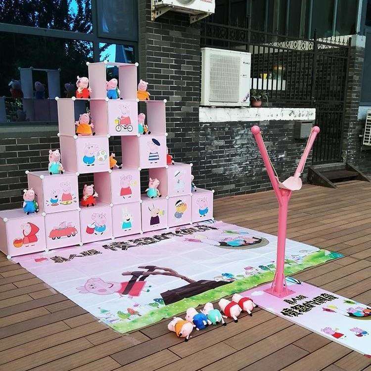 活动展会道具4S店弹射楼幼儿园愤怒的小鸟真人版露营游乐场暖场