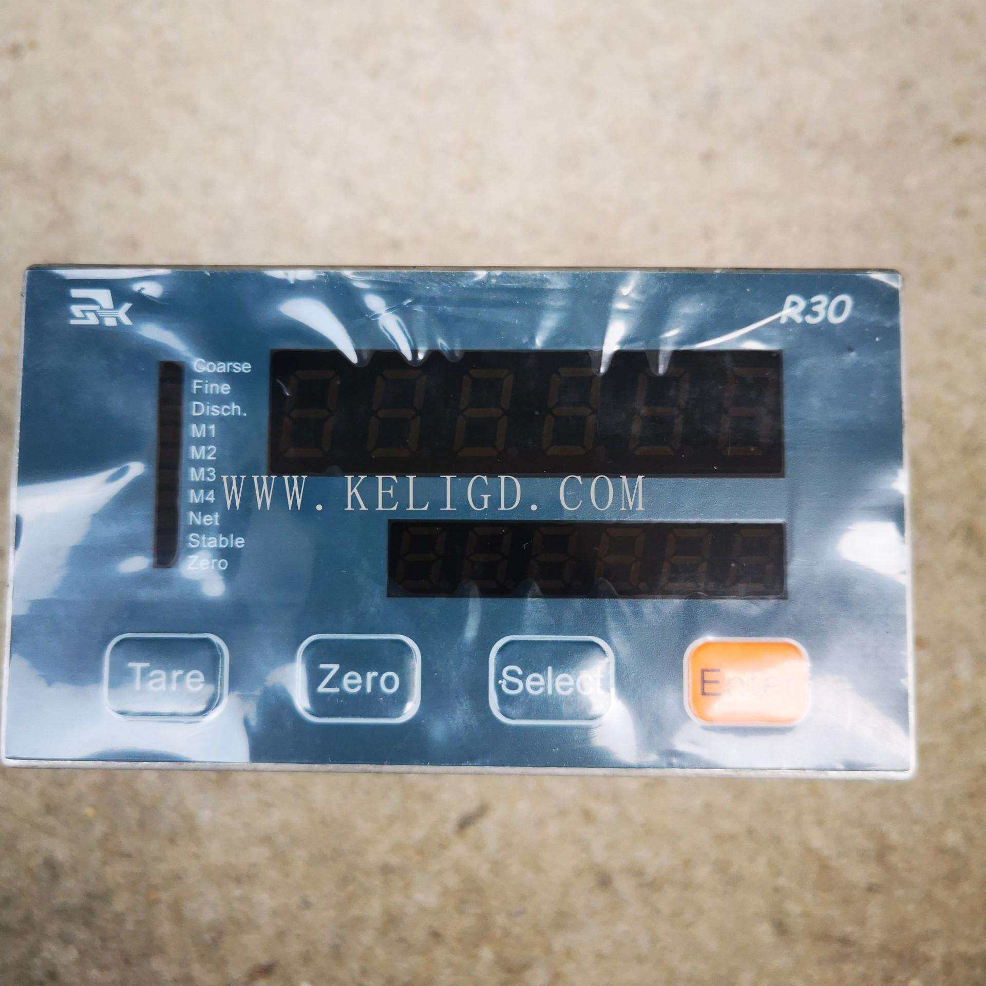 R30R30称控重配料控制量仪仪表,可以定制4种物料的称重显示表