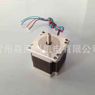 57大电扭矩步进电机机身长度56m流2.8QLLmA1.1.mN轴径6.35mm
