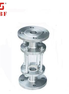 HGS07-126~127不锈钢玻璃管视盅石观察管道中的液体玻璃视盅