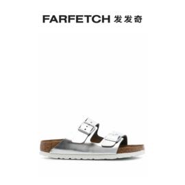 Birkenstock女士金属感搭扣凉鞋FARFETCH发发奇