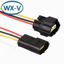 174357-2线束 AMP连接器汽车防水DJ70316Y-1.8-11/21接线端子174