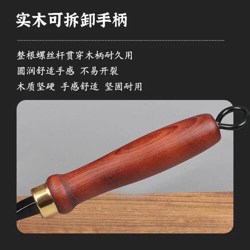 锤纹大肚锅锻打古法家用平底炒菜锅奶锅无涂层不粘锅手工铁锅炒锅