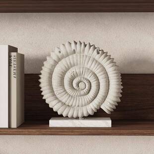 侘寂风复古海螺装 家居艺术客厅摆件 饰品氛围肌理感工艺品小众个性