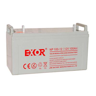 埃索EXOR蓄电池NP100-12/12V100AH太阳能UPS铅酸免维护蓄电池包邮