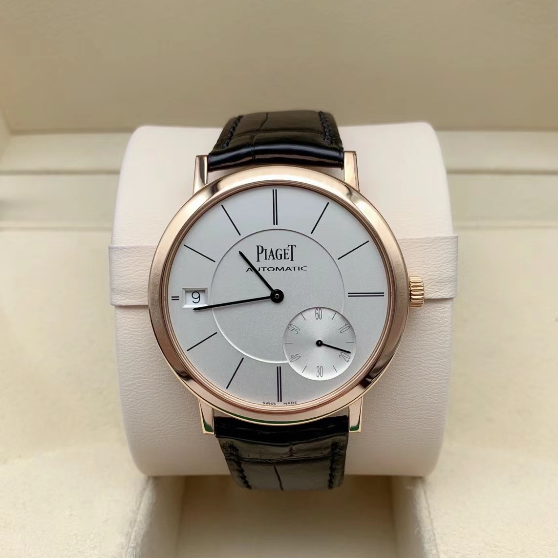 公价20.2万】98新伯爵18K玫瑰金G0A38131自动机械男手表40mm正品