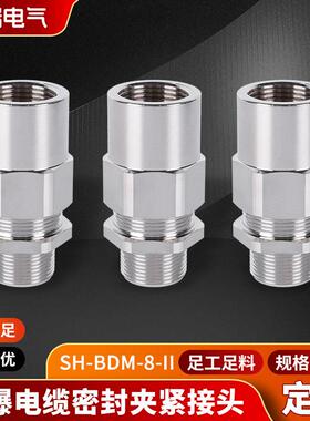防爆格兰头防爆铠装SH-BDM-8II防爆电缆密封夹紧接头填料函格兰头