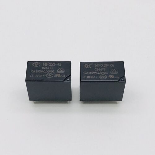 宏发继电器HF32F-G-024-HS一组常开4脚10A250VAC替代SJ-S-124DMH
