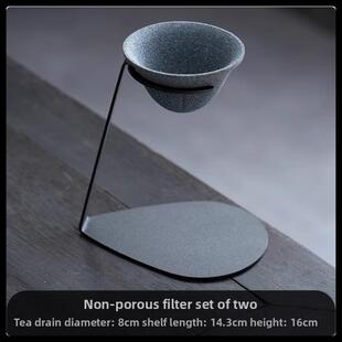 无孔茶漏茶滤公道杯茶水分离茶过滤网一体泡茶神器小青柑功夫茶具