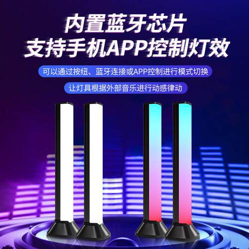 亚马逊爆款幻彩rgb氛围灯Work with Alexa and Google Assistant