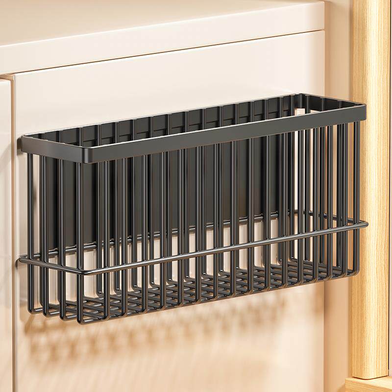 厨房置物架冰箱侧面磁吸保鲜袋收纳盒侧收纳保鲜纸保鲜膜纸收纳架