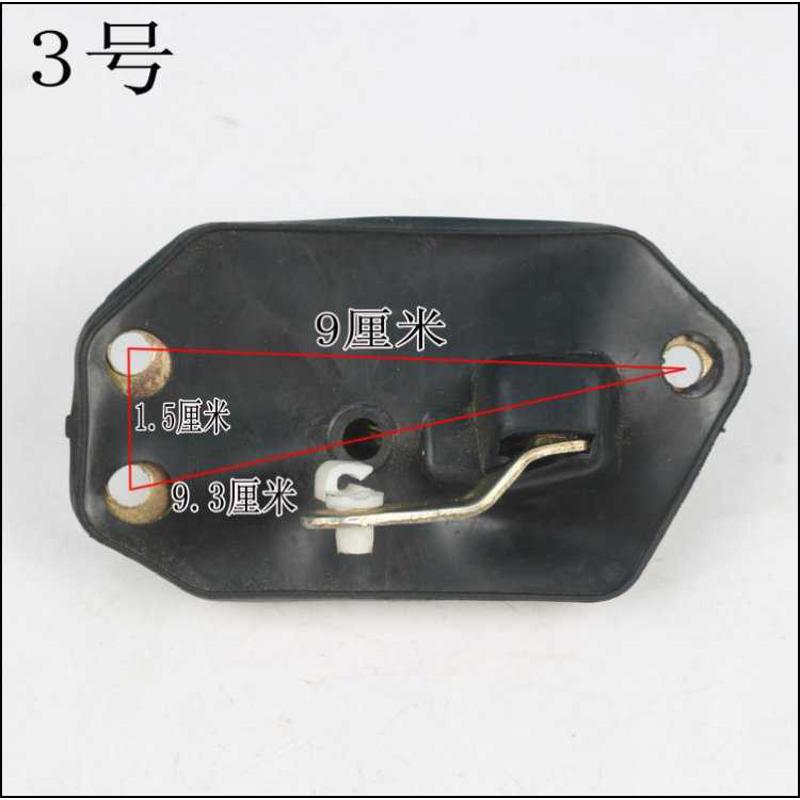 新能源电动汽车后门锁电动四轮车后备箱锁块锁体电动汽车后门锁扣