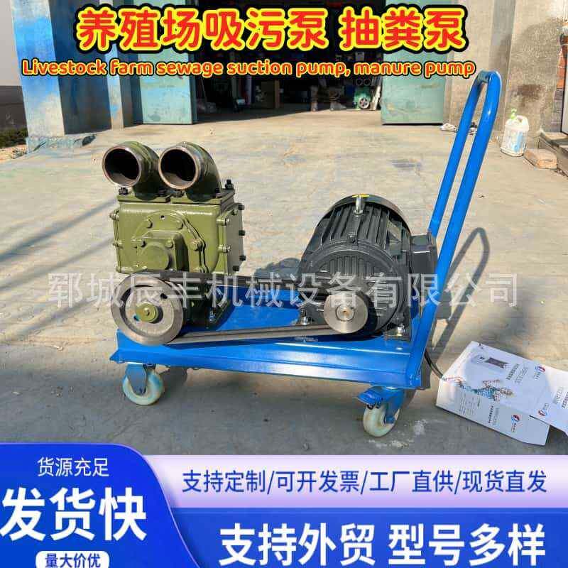 辰丰工厂吸粪泵抽粪泵化粪池吸污泵鸡鸭猪粪自吸自排无堵塞清淤泵