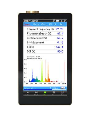 蓝光频闪分析仪可测PPFD/PAR 光功率测试仪波长植物光谱照度计