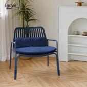 单人沙发椅子风格 斯堪 纳维亚家庭小公寓休闲靠背简单现代流行