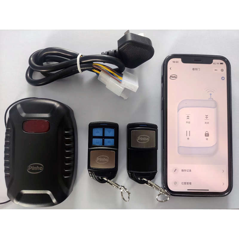 通用卷帘门蓝牙控制器易微联小程序手机开关门车库遥控器管状外挂