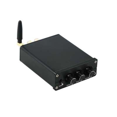 D100B 双芯TPA3116 2.0大功率保真音响家用数字带音调蓝牙5.0功放