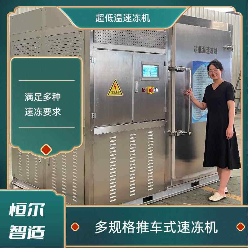 肉类速冻设备氟利昂速冻机海鲜冷冻加工设备海鲜速冻食品