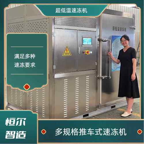 肉类速冻设备海鲜冷冻加工设备包子水饺急冻机海鲜鱼虾牡蛎速冻机