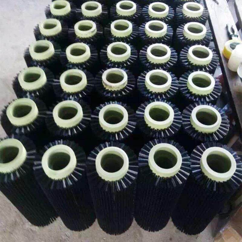 厂家供应毛刷辊工业尼器可定制龙毛刷尼丝除尘清扫龙工业清洗毛刷