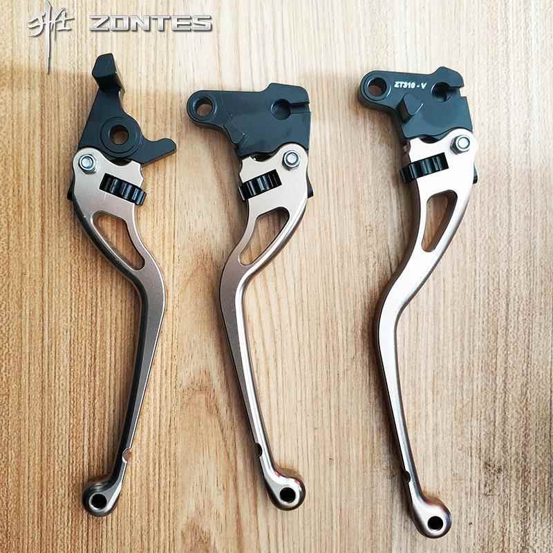 升仕 ZONTES ZT310-T/V/X/R摩托车左离合手柄把 右前碟刹车手柄把