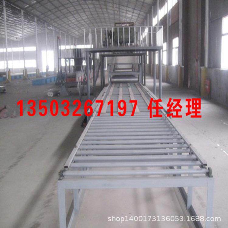 全自动岩棉砂浆双面水泥抹面岩棉保温板设备【宏达机械】智能节能