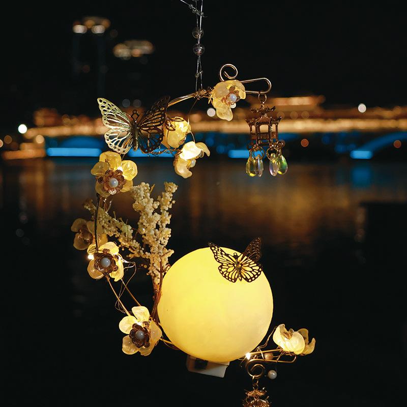 DIY汉服灯笼宫灯材料古风灯笼